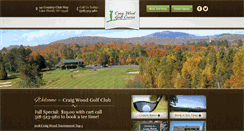 Desktop Screenshot of craigwoodgolfclub.com